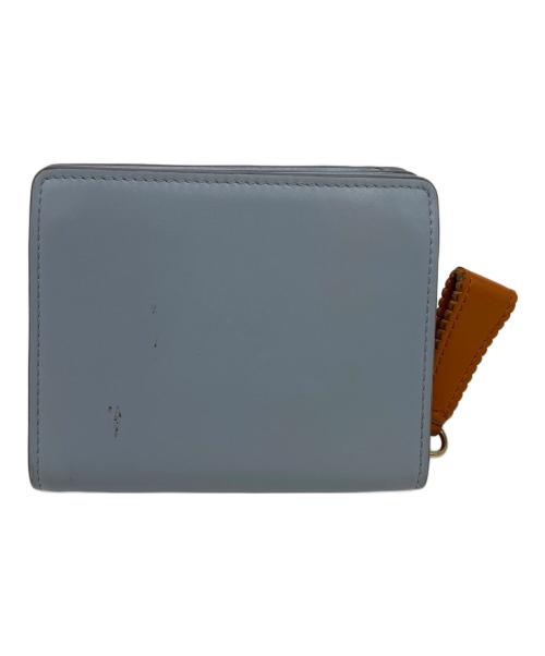 Chloe（クロエ）Chloe (クロエ) コンパクトウォレット スカイブルー×オレンジ サイズ:表記無しの古着・服飾アイテム