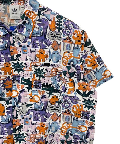adidas（アディダス）adidas (アディダス) 半袖シャツ マルチカラー サイズ:O 未使用品の古着・服飾アイテム