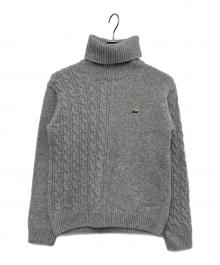 LACOSTE（ラコステ）の古着「厚手ニット」｜グレー