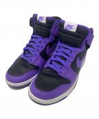 NIKEナイキ）の古着「DUNK HI RETRO BTTYS」｜ブラック×パープル