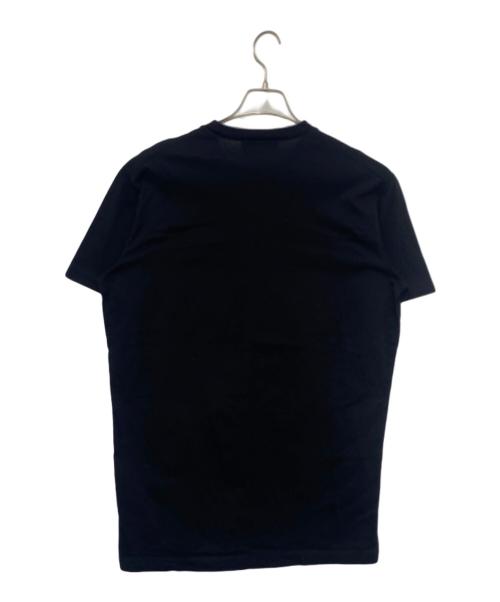 DSQUARED2（ディースクエアード）DSQUARED2 (ディースクエアード) 半袖カットソー ブラック サイズ:Lの古着・服飾アイテム