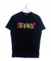 DSQUARED2（ディースクエアード）の古着「半袖カットソー」｜ブラック