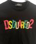 DSQUARED2 (ディースクエアード) 半袖カットソー ブラック サイズ:L：7000円