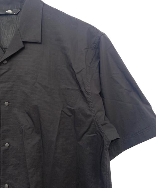 THE NORTH FACE（ザ ノース フェイス）THE NORTH FACE (ザ ノース フェイス) Swallowtail Open Collar Shirt ブラック サイズ:Ｍの古着・服飾アイテム