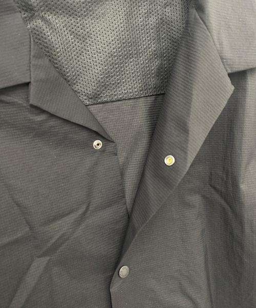 THE NORTH FACE（ザ ノース フェイス）THE NORTH FACE (ザ ノース フェイス) Swallowtail Open Collar Shirt ブラック サイズ:Ｍの古着・服飾アイテム