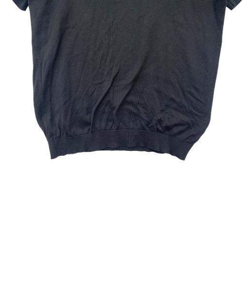 JOHN SMEDLEY（ジョンスメドレー）JOHN SMEDLEY (ジョンスメドレー) ポロシャツ ブラック サイズ:Ｍの古着・服飾アイテム