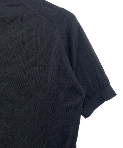 JOHN SMEDLEY（ジョンスメドレー）JOHN SMEDLEY (ジョンスメドレー) ポロシャツ ブラック サイズ:Ｍの古着・服飾アイテム