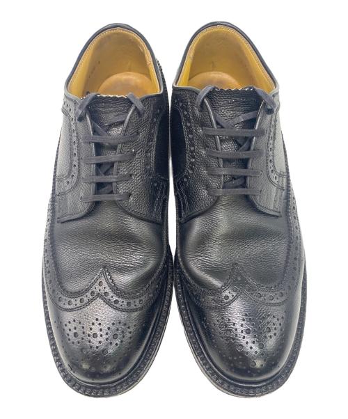 REGAL（リーガル）REGAL (リーガル) ウィングチップシューズ ブラック サイズ:24cmの古着・服飾アイテム