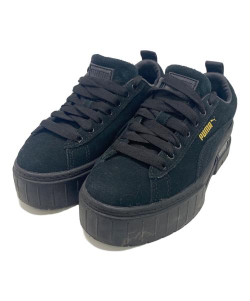 PUMA（プーマ）PUMA (プーマ) ローカットスニーカー ブラック サイズ:22cmの古着・服飾アイテム