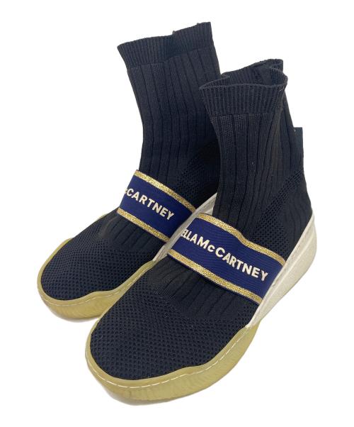 STELLA McCARTNEY（ステラマッカートニー）STELLA McCARTNEY (ステラマッカートニー) ソックススニーカー ブラック サイズ:22.5cmの古着・服飾アイテム