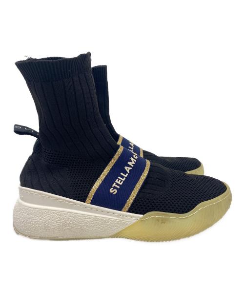 STELLA McCARTNEY（ステラマッカートニー）STELLA McCARTNEY (ステラマッカートニー) ソックススニーカー ブラック サイズ:22.5cmの古着・服飾アイテム