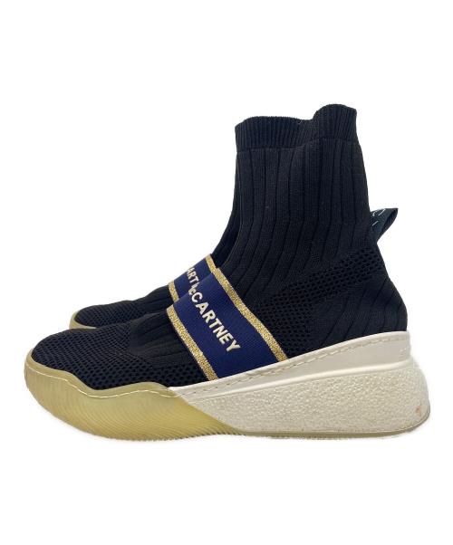 STELLA McCARTNEY（ステラマッカートニー）STELLA McCARTNEY (ステラマッカートニー) ソックススニーカー ブラック サイズ:22.5cmの古着・服飾アイテム
