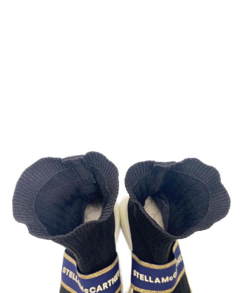 STELLA McCARTNEY（ステラマッカートニー）STELLA McCARTNEY (ステラマッカートニー) ソックススニーカー ブラック サイズ:22.5cmの古着・服飾アイテム