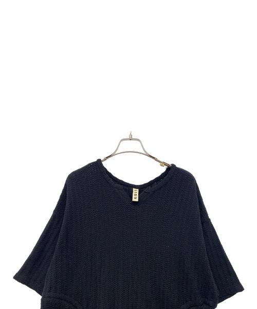 kooi（コーイ）kooi (コーイ) 厚手ニット ブラック サイズ:1の古着・服飾アイテム