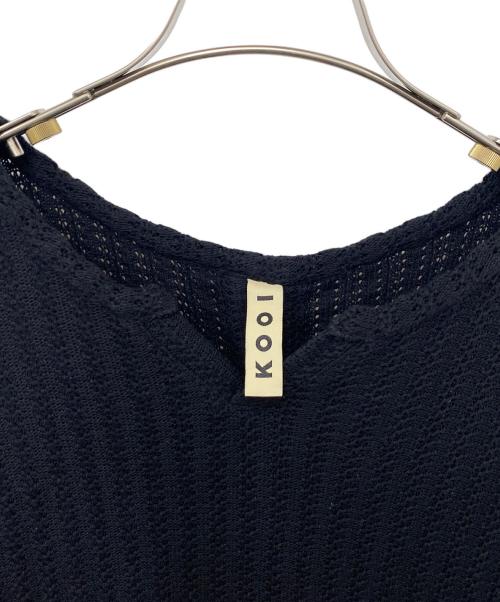 kooi（コーイ）kooi (コーイ) 厚手ニット ブラック サイズ:1の古着・服飾アイテム