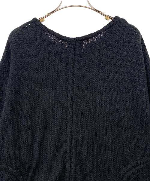 kooi（コーイ）kooi (コーイ) 厚手ニット ブラック サイズ:1の古着・服飾アイテム