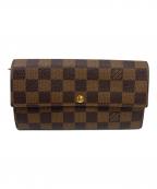 LOUIS VUITTONルイ ヴィトン）の古着「長財布」｜ブラウン