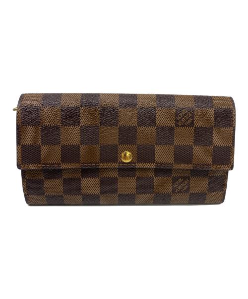 LOUIS VUITTON（ルイ ヴィトン）LOUIS VUITTON (ルイ ヴィトン) 長財布 ブラウン サイズ:表記無しの古着・服飾アイテム