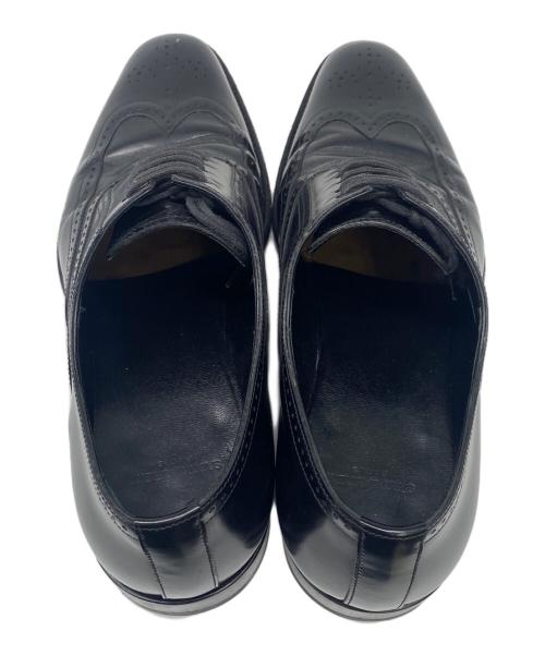 Saint Laurent Paris（サンローランパリ）Saint Laurent Paris (サンローランパリ) ウィングチップシューズ ブラック サイズ:40の古着・服飾アイテム