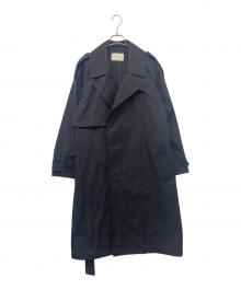 PUBLIC TOKYO（パブリックトウキョウ）の古着「トレンチコート」｜ブラック