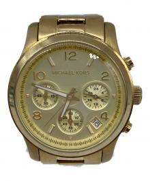 MICHAEL KORS（マイケルコース）の古着「腕時計」｜ゴールド