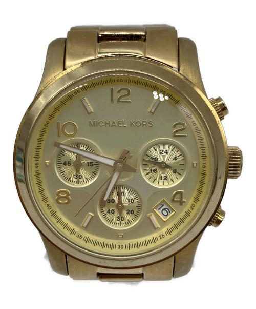 MICHAEL KORS（マイケルコース）MICHAEL KORS (マイケルコース) 腕時計 ゴールドの古着・服飾アイテム
