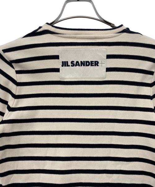 JIL SANDER+（ジルサンダープラス）JIL SANDER+ (ジルサンダープラス) ロングカットソー ブラック×ベージュ サイズ:Ｓの古着・服飾アイテム