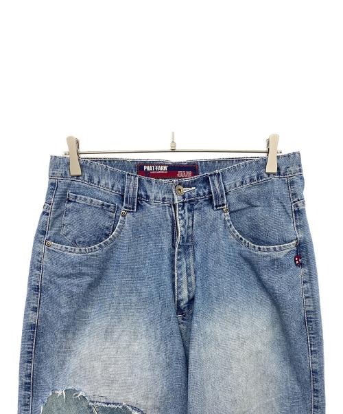 PHAT FARM（ファットファーム）PHAT FARM (ファットファーム) デニムパンツ インディゴ サイズ:SIZE 34の古着・服飾アイテム