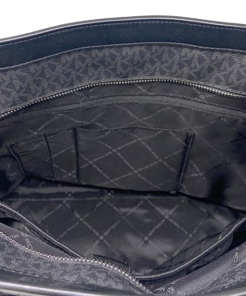 MICHAEL KORS（マイケル・コース）MICHAEL KORS (マイケルコース) トートバッグ ブラックの古着・服飾アイテム