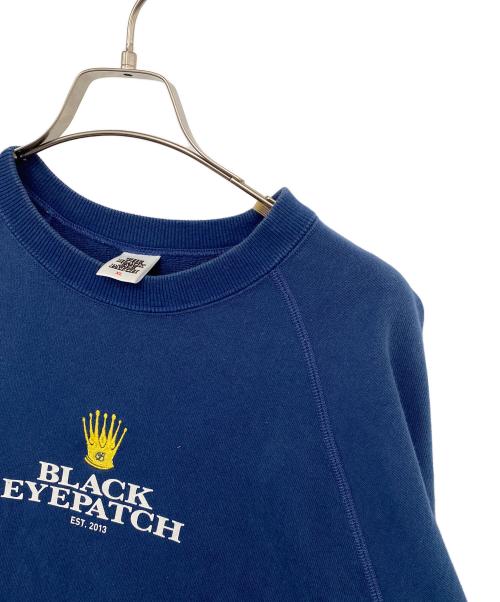 THE BLACK EYE PATCH（ブラックアイパッチ）THE BLACK EYE PATCH (ブラックアイパッチ) スウェット ネイビー サイズ:XLの古着・服飾アイテム