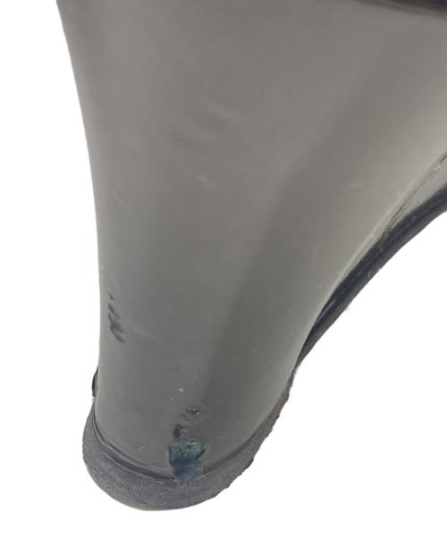 Salvatore Ferragamo（サルヴァトーレ フェラガモ）Salvatore Ferragamo (サルヴァトーレ フェラガモ) ウェッジヒールパンプス ブラウン サイズ:24cmの古着・服飾アイテム