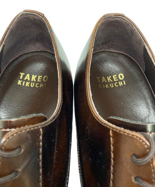 TAKEO KIKUCHI（タケオキクチ）TAKEO KIKUCHI (タケオキクチ) ビジネスシューズ ブラウン サイズ:29cmの古着・服飾アイテム