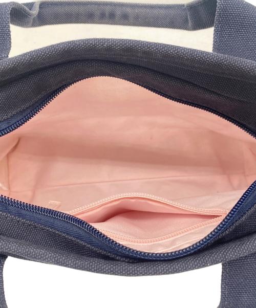 POLO RALPH LAUREN（ポロ・ラルフローレン）POLO RALPH LAUREN (ポロ・ラルフローレン) ミニトートバッグ ネイビーの古着・服飾アイテム