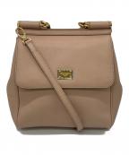 DOLCE & GABBANAドルチェ＆ガッバーナ）の古着「2WAYバッグ」｜ベージュ