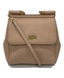 DOLCE & GABBANA（ドルチェ＆ガッバーナ）の古着「2WAYバッグ」｜ベージュ