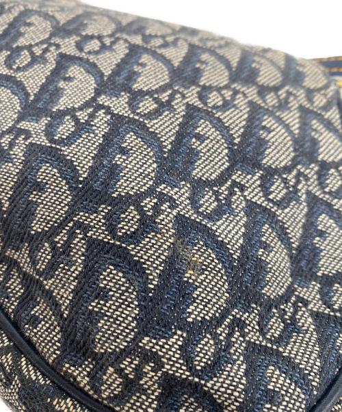 Christian Dior（クリスチャン ディオール）Christian Dior (クリスチャン ディオール) サドルバッグ ネイビーの古着・服飾アイテム