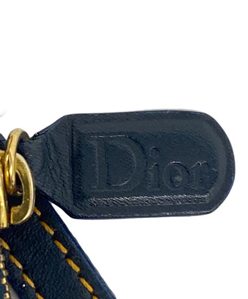 Christian Dior（クリスチャン ディオール）Christian Dior (クリスチャン ディオール) サドルバッグ ネイビーの古着・服飾アイテム