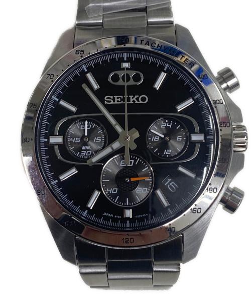 SEIKO（セイコー）SEIKO (セイコー) 腕時計 ブラックの古着・服飾アイテム
