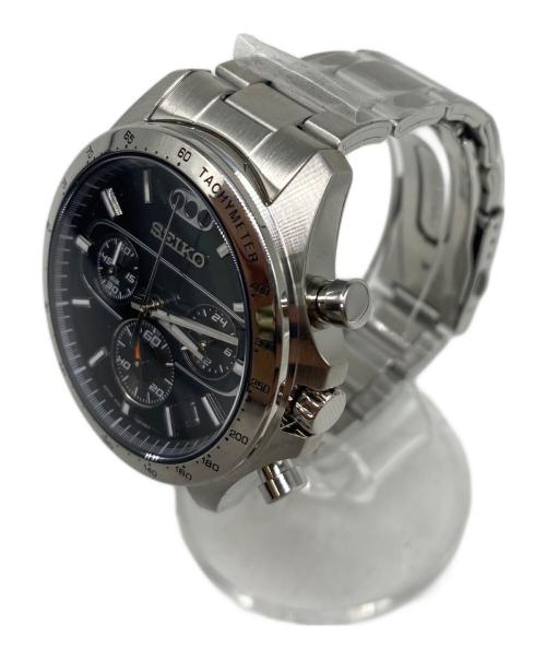 SEIKO（セイコー）SEIKO (セイコー) 腕時計 ブラックの古着・服飾アイテム