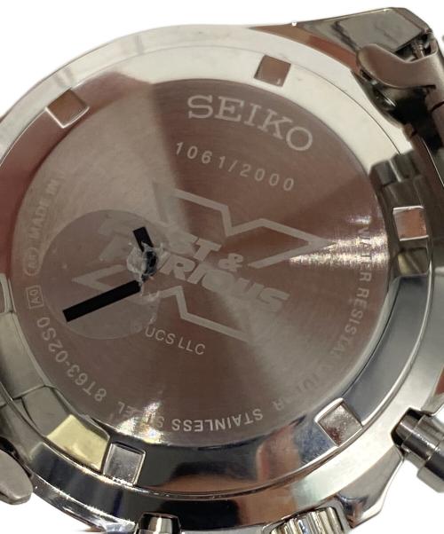 SEIKO（セイコー）SEIKO (セイコー) 腕時計 ブラックの古着・服飾アイテム