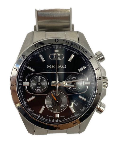 SEIKO（セイコー）SEIKO (セイコー) 腕時計 ブラックの古着・服飾アイテム