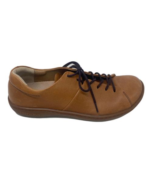 BIRKENSTOCK（ビルケンシュトック）BIRKENSTOCK (ビルケンシュトック) レザースニーカー ブラウン サイズ:26㎝の古着・服飾アイテム
