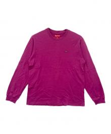 SUPREME（シュプリーム）の古着「ロゴワッペン長袖Tシャツ」｜ピンク
