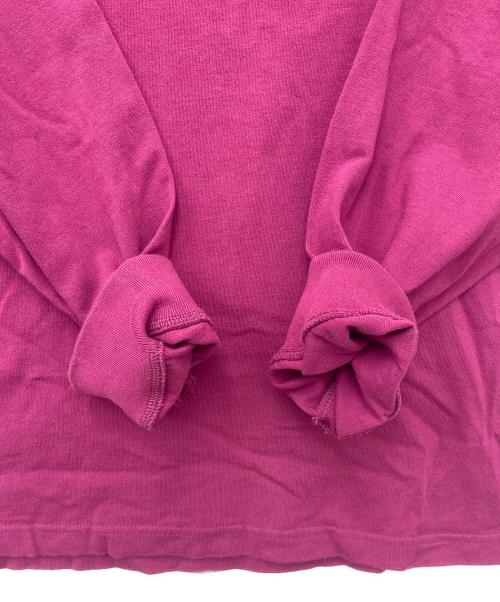 SUPREME（シュプリーム）SUPREME (シュプリーム) ロゴワッペン長袖Tシャツ ピンク サイズ:Ｓの古着・服飾アイテム