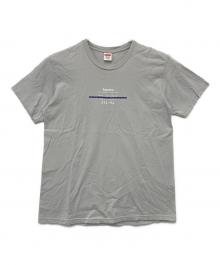 SUPREME（シュプリーム）の古着「半袖Tシャツ」｜グレー