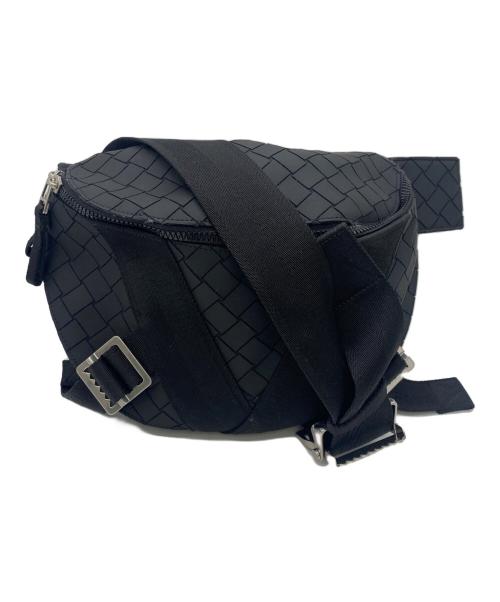 BOTTEGA VENETA（ボッテガベネタ）BOTTEGA VENETA (ボッテガベネタ) ボディーバッグ ブラック サイズ:表記無しの古着・服飾アイテム