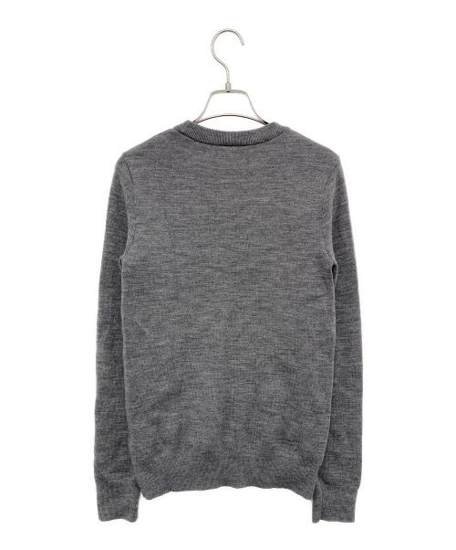LACOSTE（ラコステ）LACOSTE (ラコステ) 薄手ニット グレー サイズ:Ｓの古着・服飾アイテム
