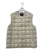 TAIONタイオン）の古着「ダウンベスト」｜ベージュ