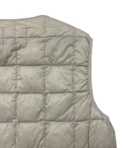 TAION（タイオン）TAION (タイオン) ダウンベスト ベージュ サイズ:Lの古着・服飾アイテム