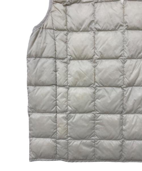 TAION（タイオン）TAION (タイオン) ダウンベスト ベージュ サイズ:Lの古着・服飾アイテム